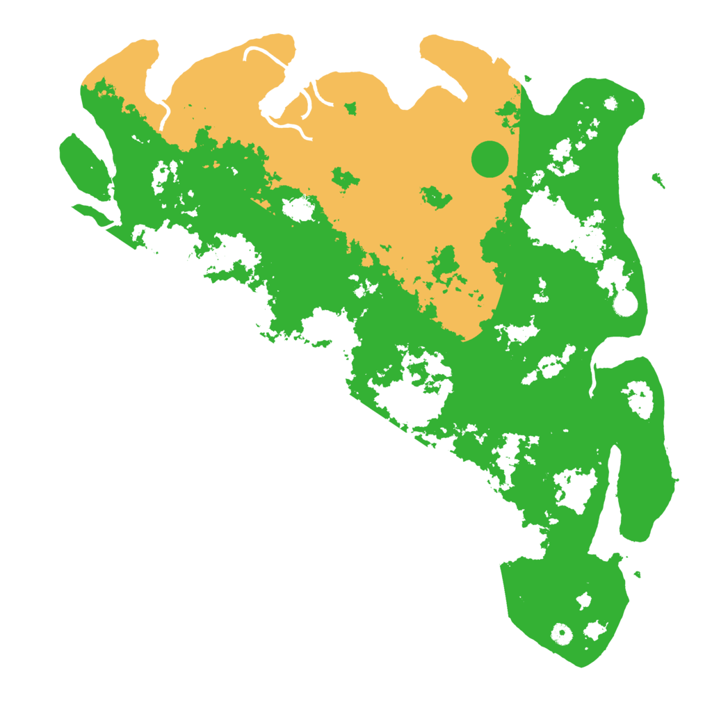 Biome Rust Map: Procedural Map, Size: 5100, Seed: 822578