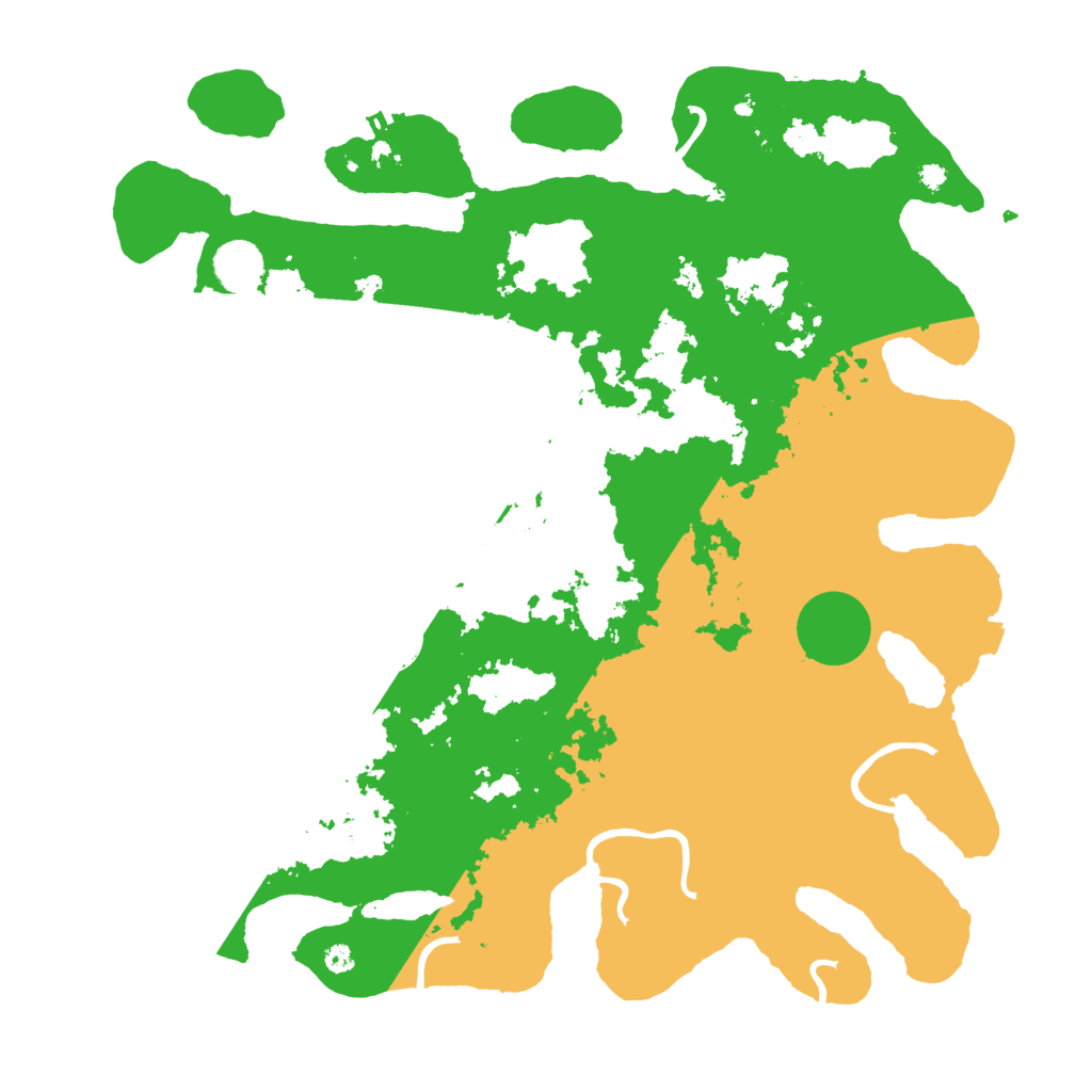 Biome Rust Map: Procedural Map, Size: 3900, Seed: 81352155