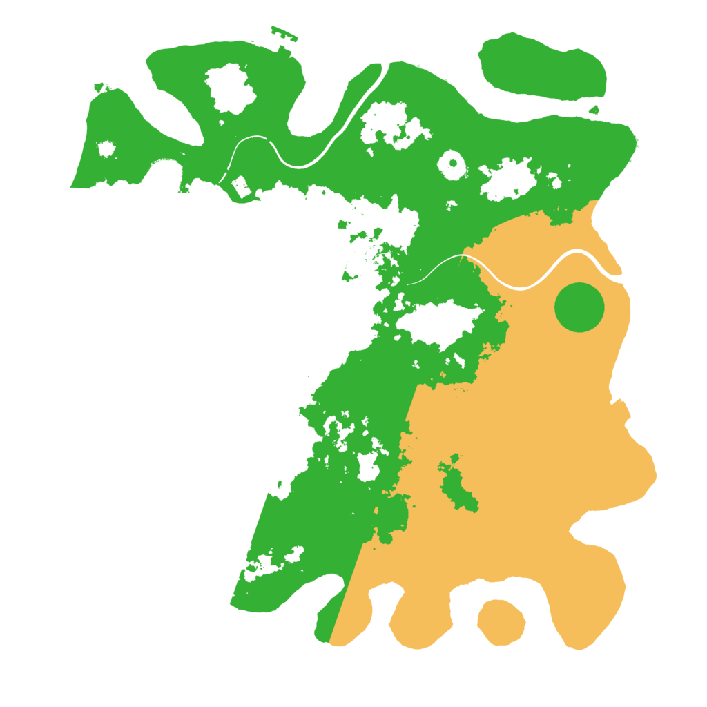 Biome Rust Map: Procedural Map, Size: 3750, Seed: 88762925