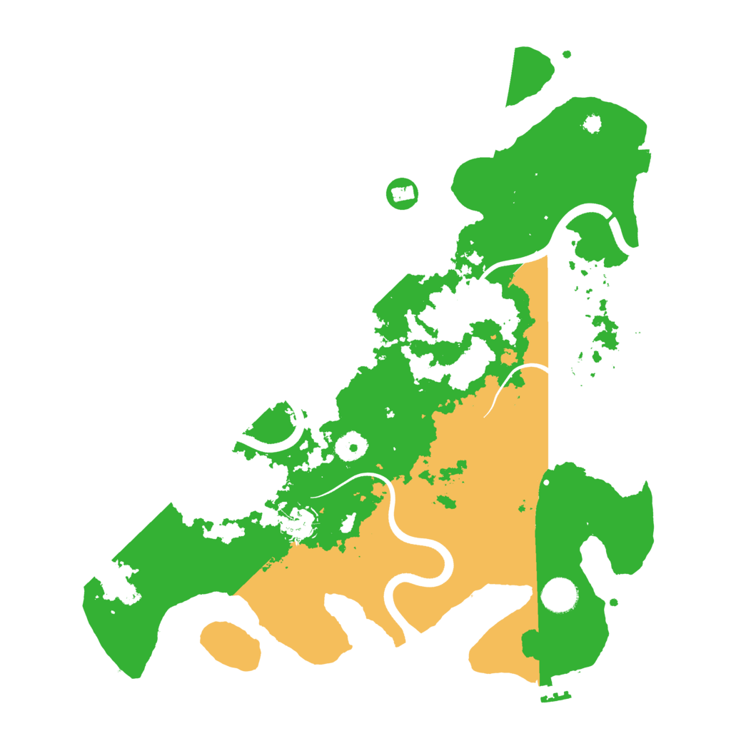Biome Rust Map: Procedural Map, Size: 3650, Seed: 62298316