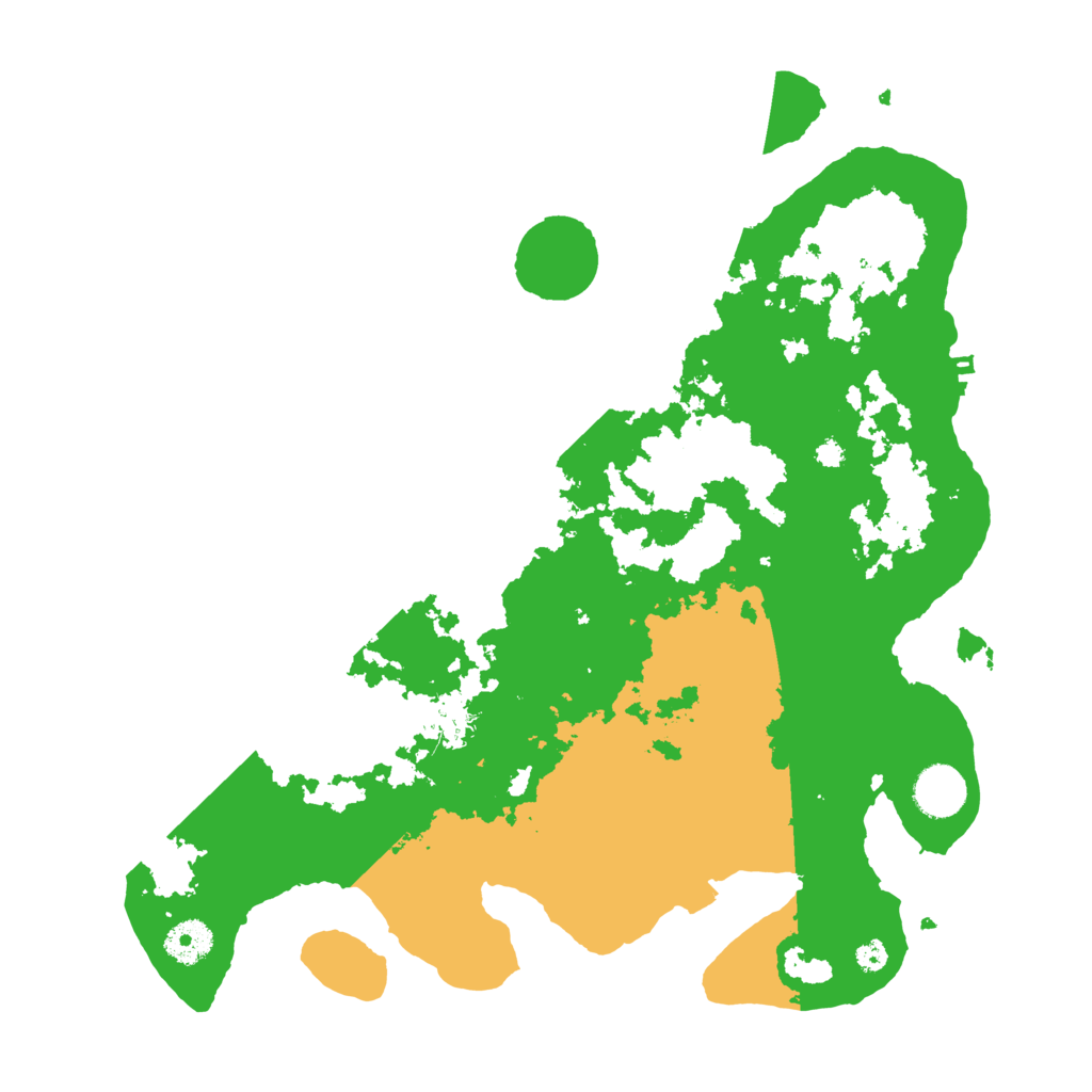 Biome Rust Map: Procedural Map, Size: 3650, Seed: 62298316