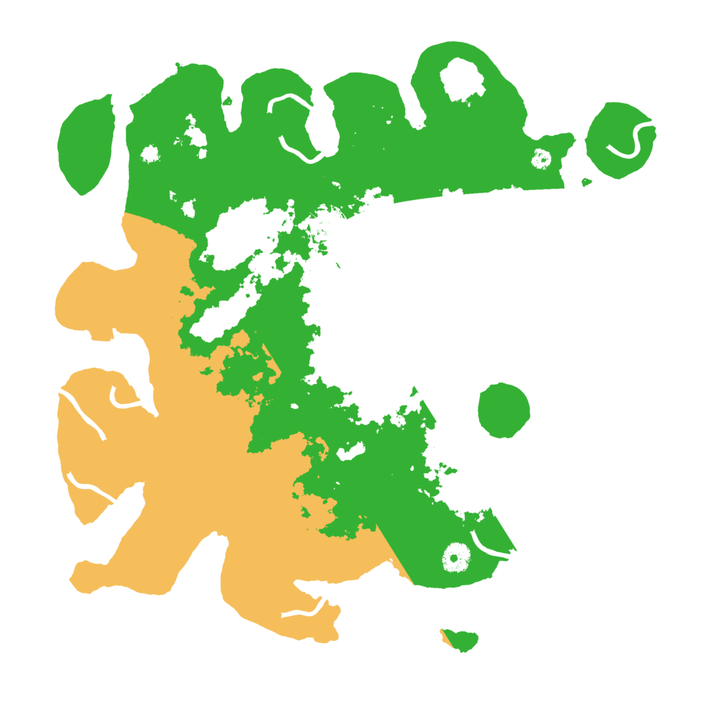 Biome Rust Map: Procedural Map, Size: 3650, Seed: 37840484