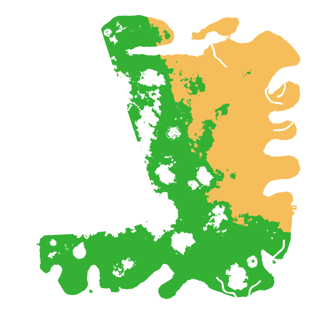 Biome Rust Map: Procedural Map, Size: 4300, Seed: 38306176