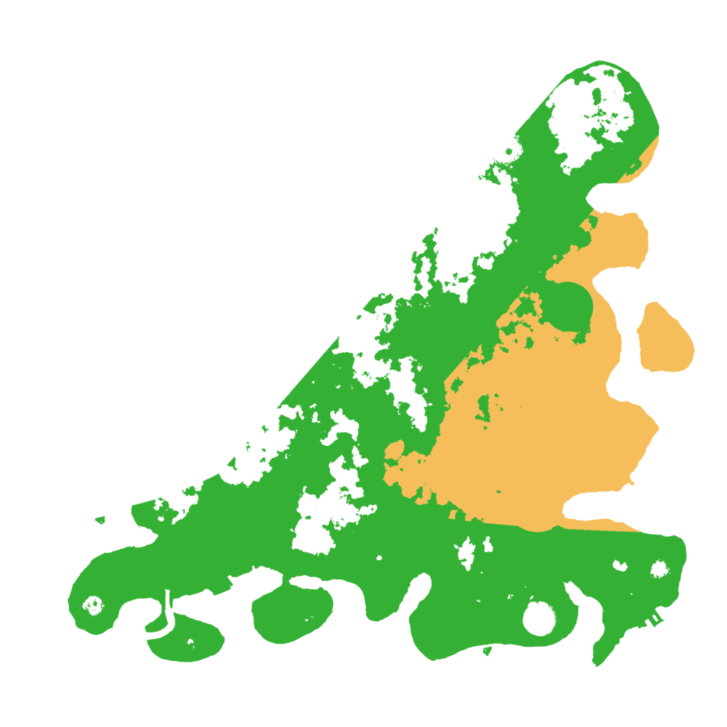 Biome Rust Map: Procedural Map, Size: 3900, Seed: 22386259