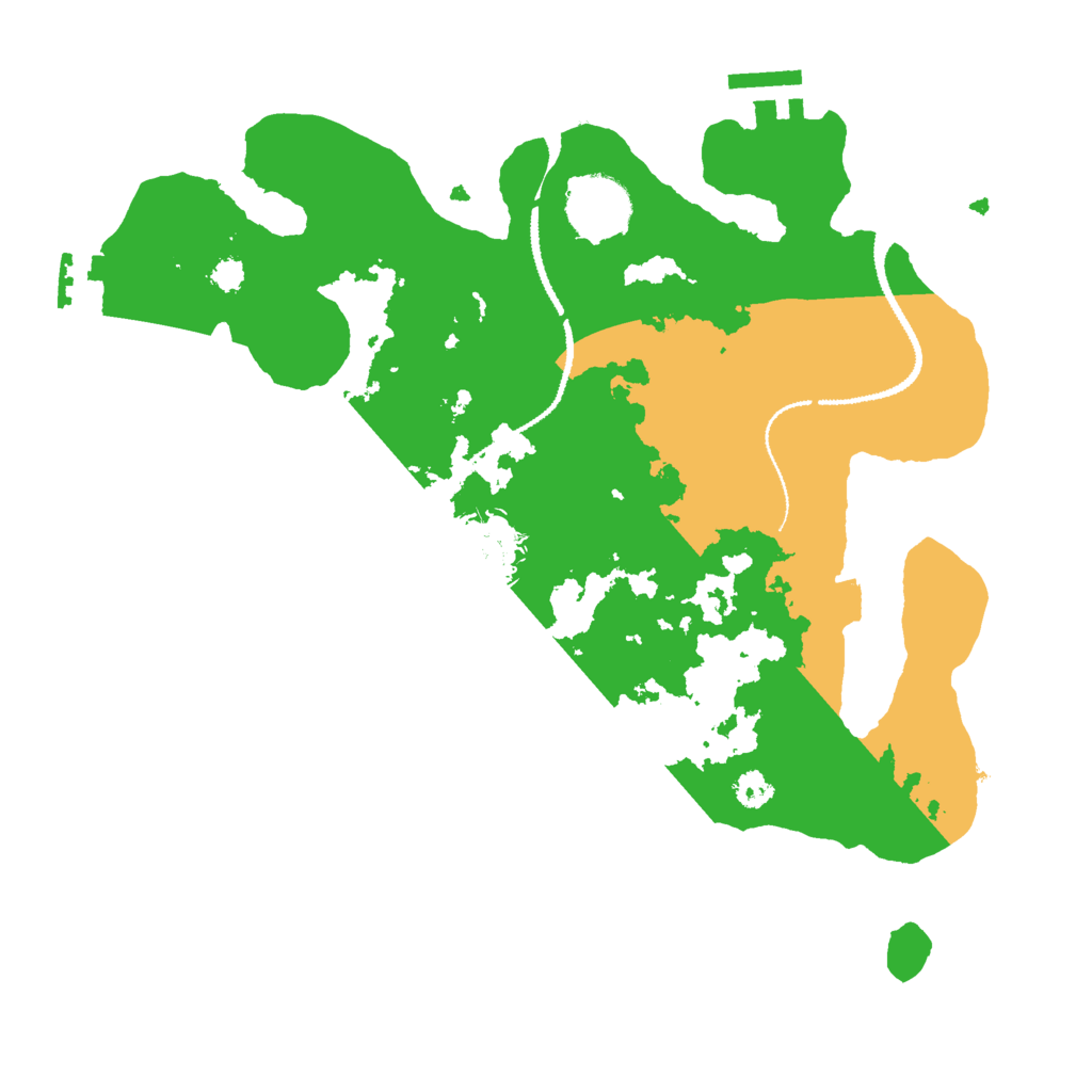 Biome Rust Map: Procedural Map, Size: 3000, Seed: 114517187
