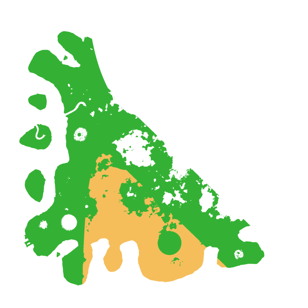 Biome Rust Map: Procedural Map, Size: 3450, Seed: 12640495