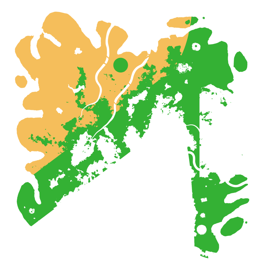 Biome Rust Map: Procedural Map, Size: 4800, Seed: 1810542862