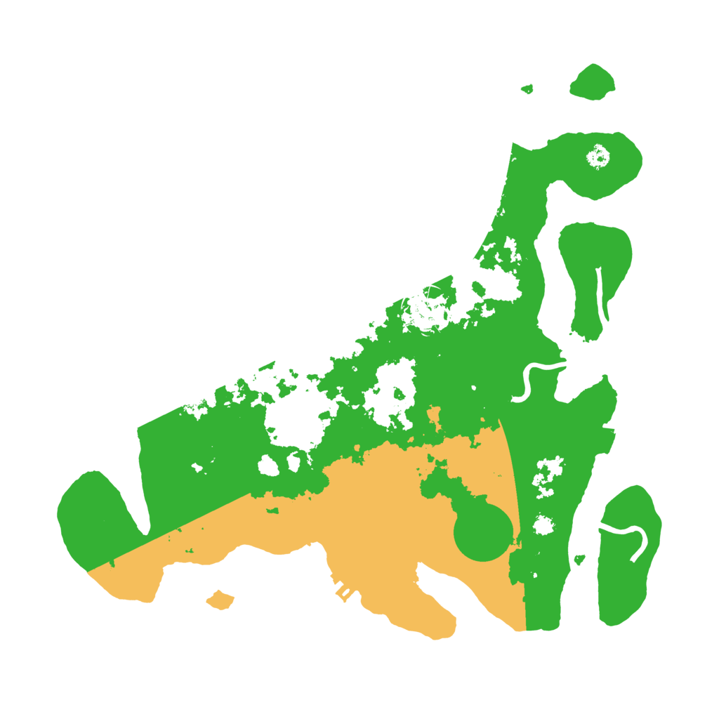 Biome Rust Map: Procedural Map, Size: 3250, Seed: 1260204553