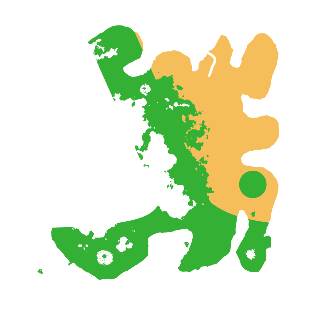 Biome Rust Map: Procedural Map, Size: 3000, Seed: 641237
