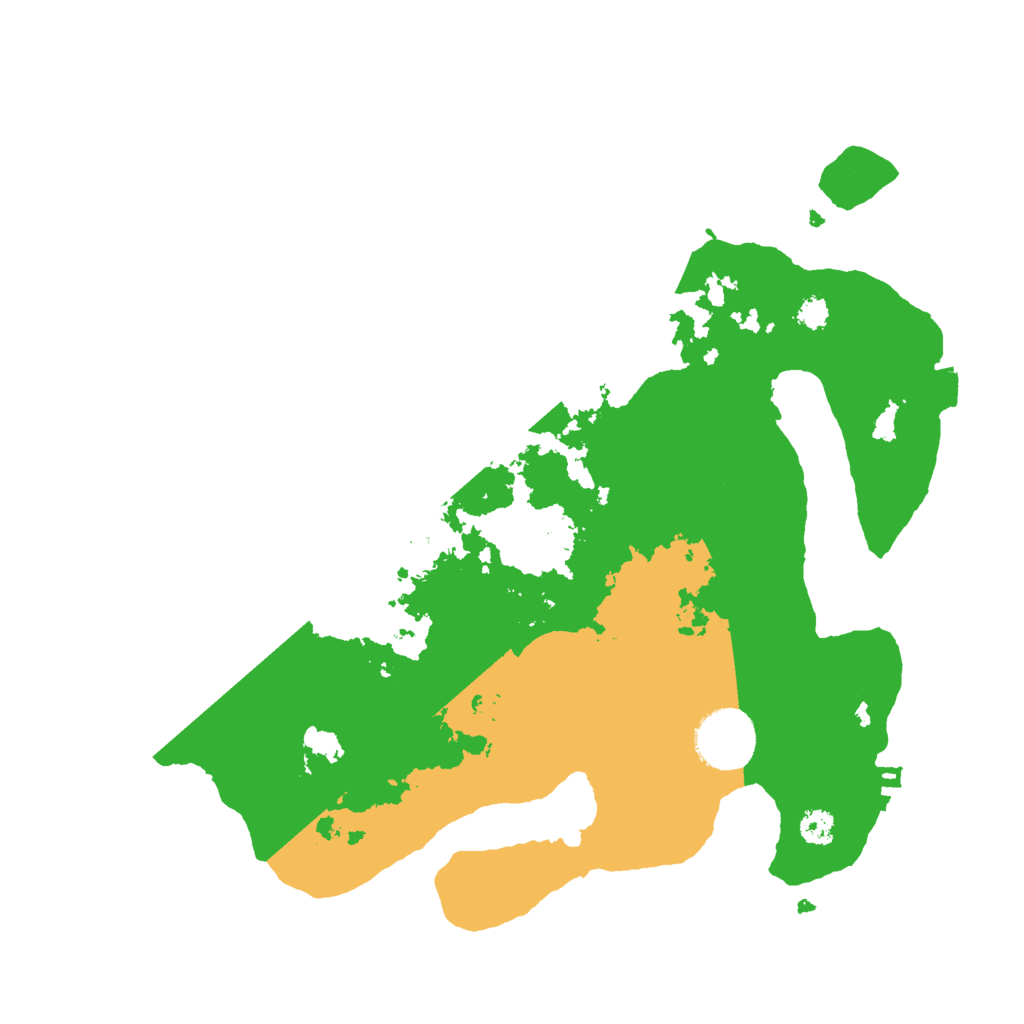 Biome Rust Map: Procedural Map, Size: 3000, Seed: 98346757