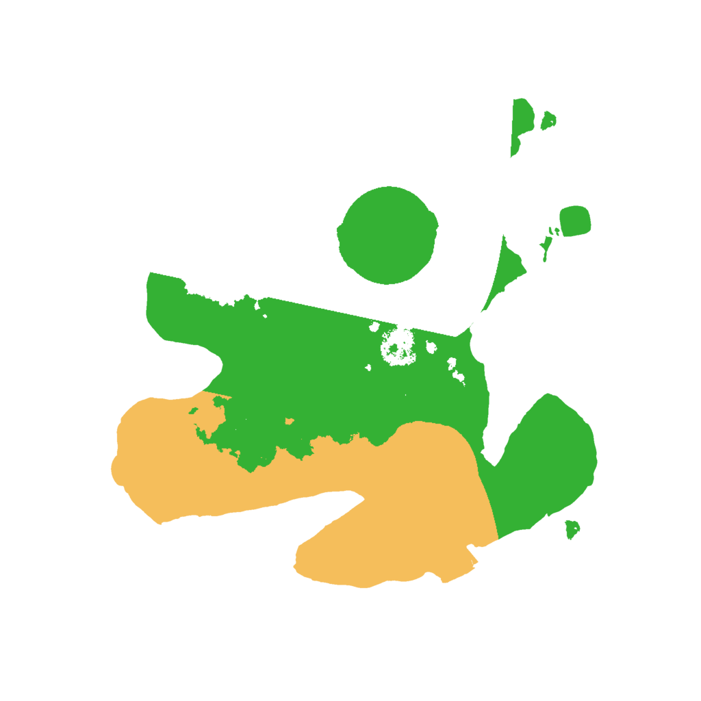 Biome Rust Map: Procedural Map, Size: 2000, Seed: 78245