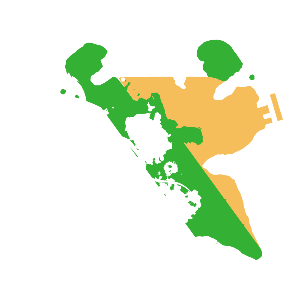 Biome Rust Map: Procedural Map, Size: 2252, Seed: 1095872919