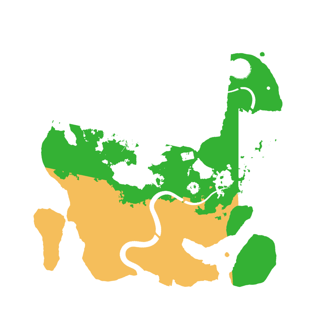 Biome Rust Map: Procedural Map, Size: 2750, Seed: 524863205