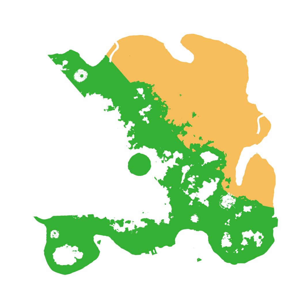 Biome Rust Map: Procedural Map, Size: 3500, Seed: 1651733554