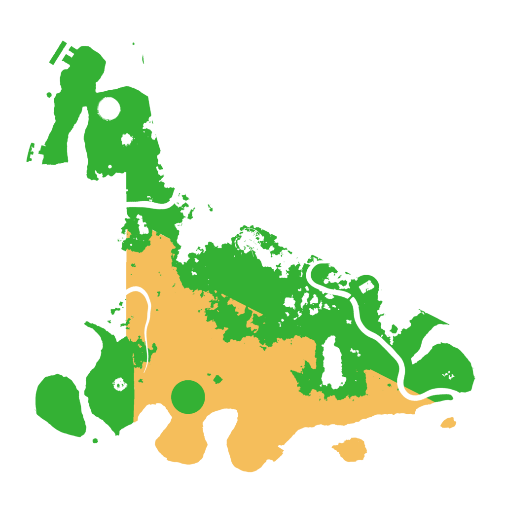 Biome Rust Map: Procedural Map, Size: 3950, Seed: 78513619