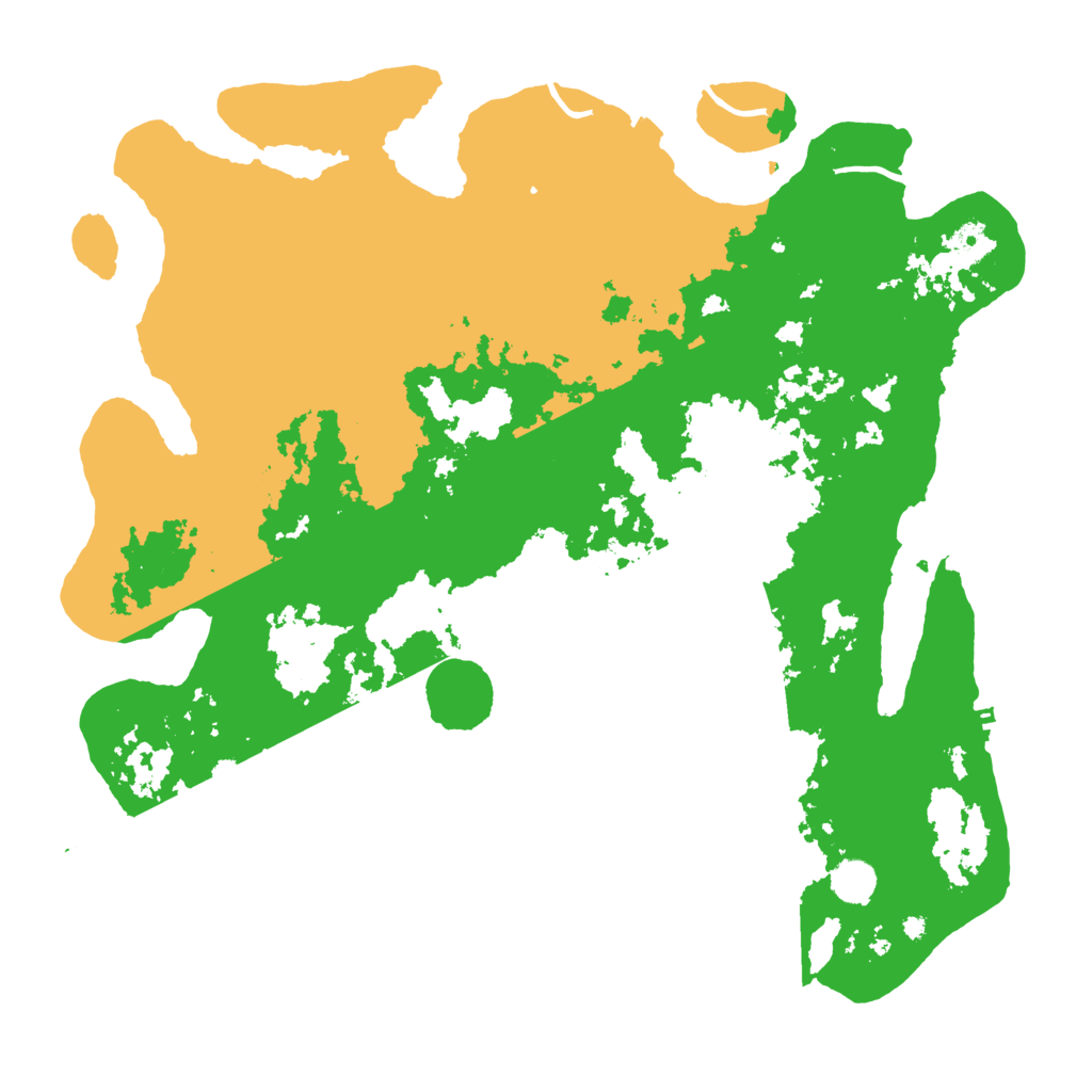 Biome Rust Map: Procedural Map, Size: 4400, Seed: 75458858