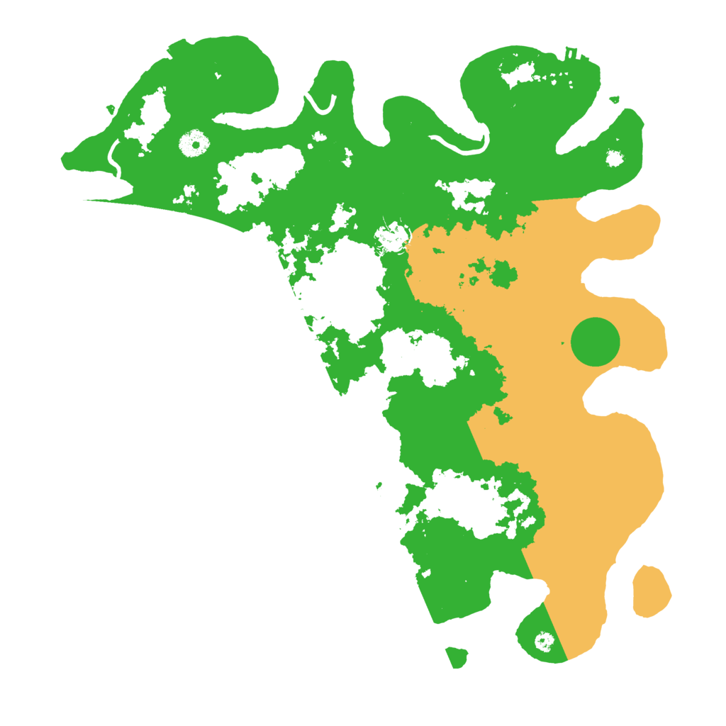 Biome Rust Map: Procedural Map, Size: 3900, Seed: 47251039