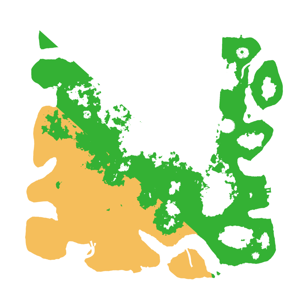 Biome Rust Map: Procedural Map, Size: 3850, Seed: 39039306