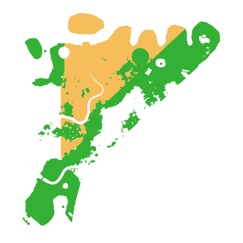 Biome Rust Map: Procedural Map, Size: 3850, Seed: 97470436