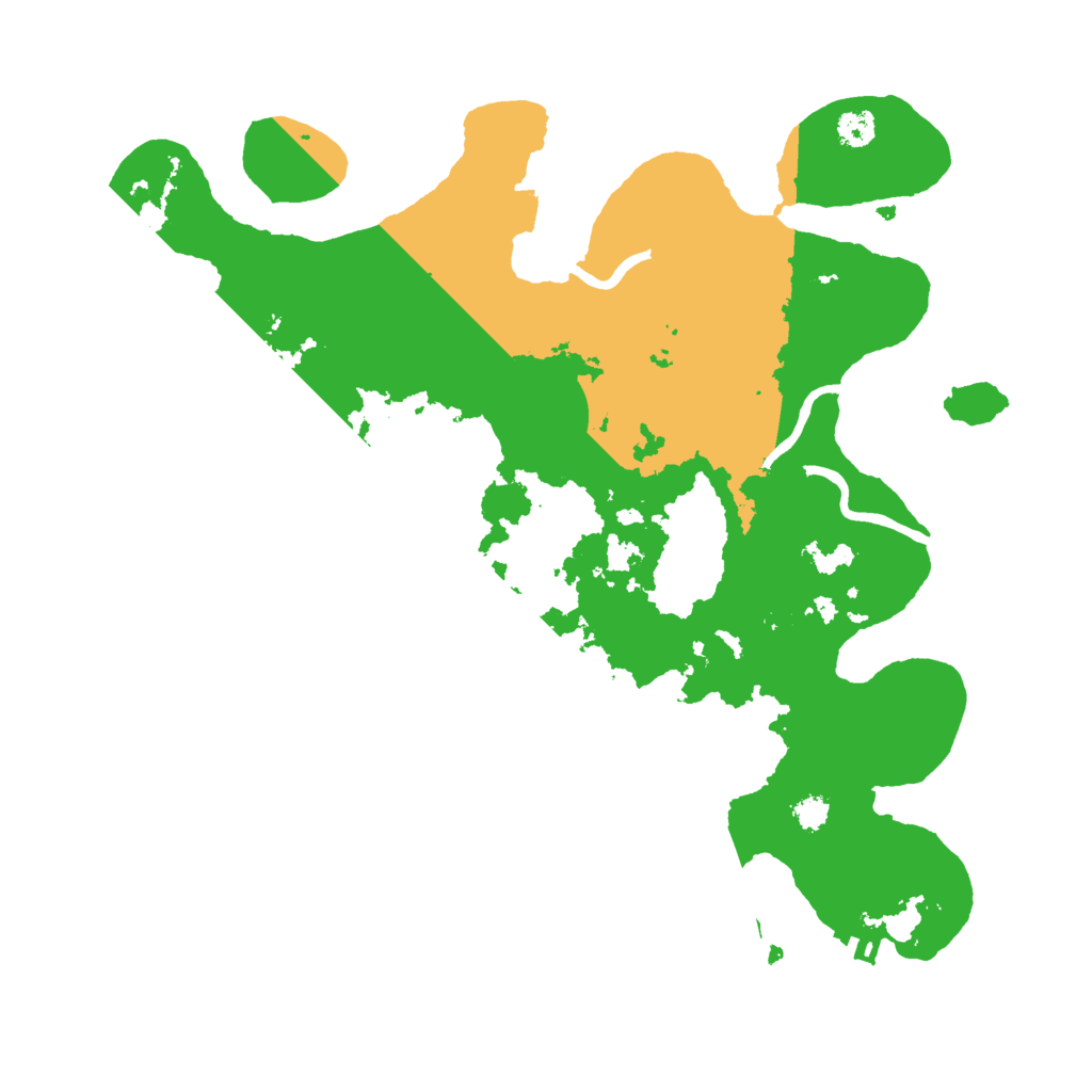 Biome Rust Map: Procedural Map, Size: 3000, Seed: 6038