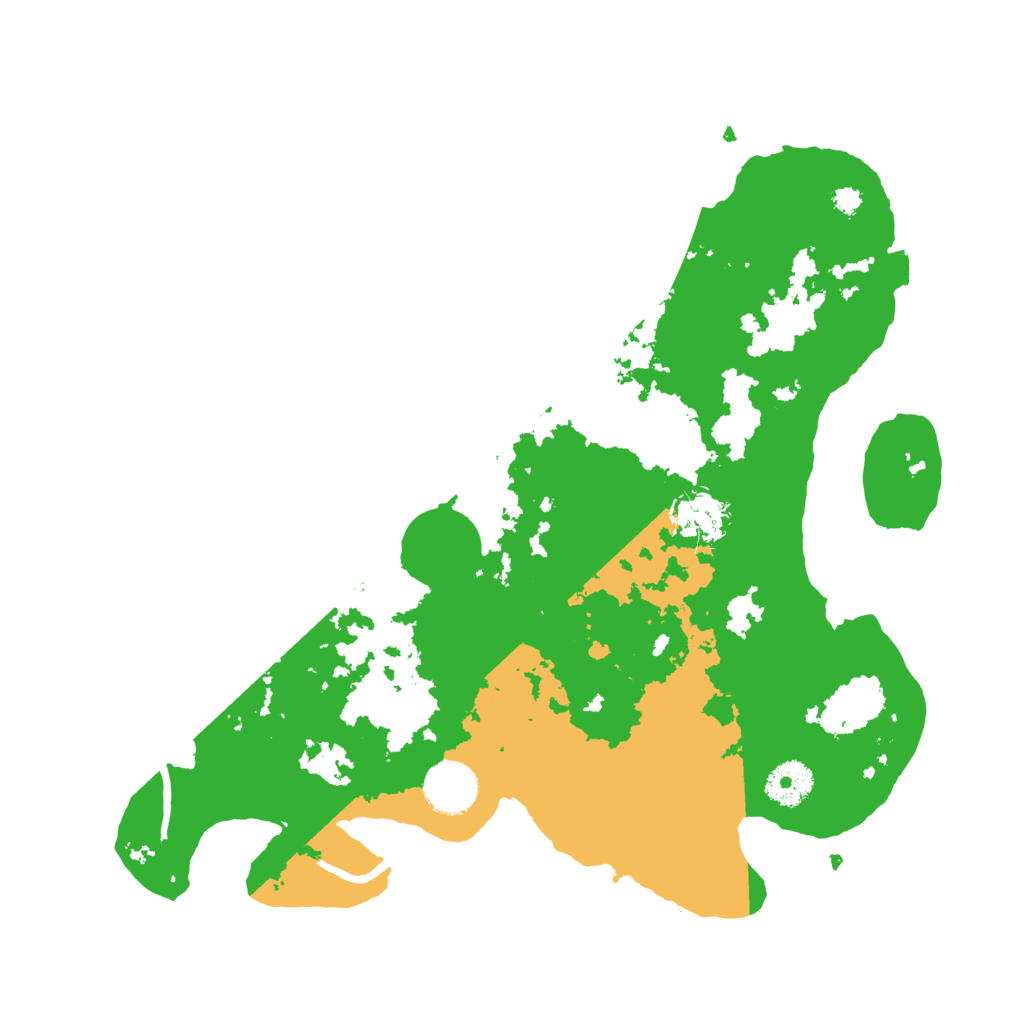 Biome Rust Map: Procedural Map, Size: 3400, Seed: 15494819
