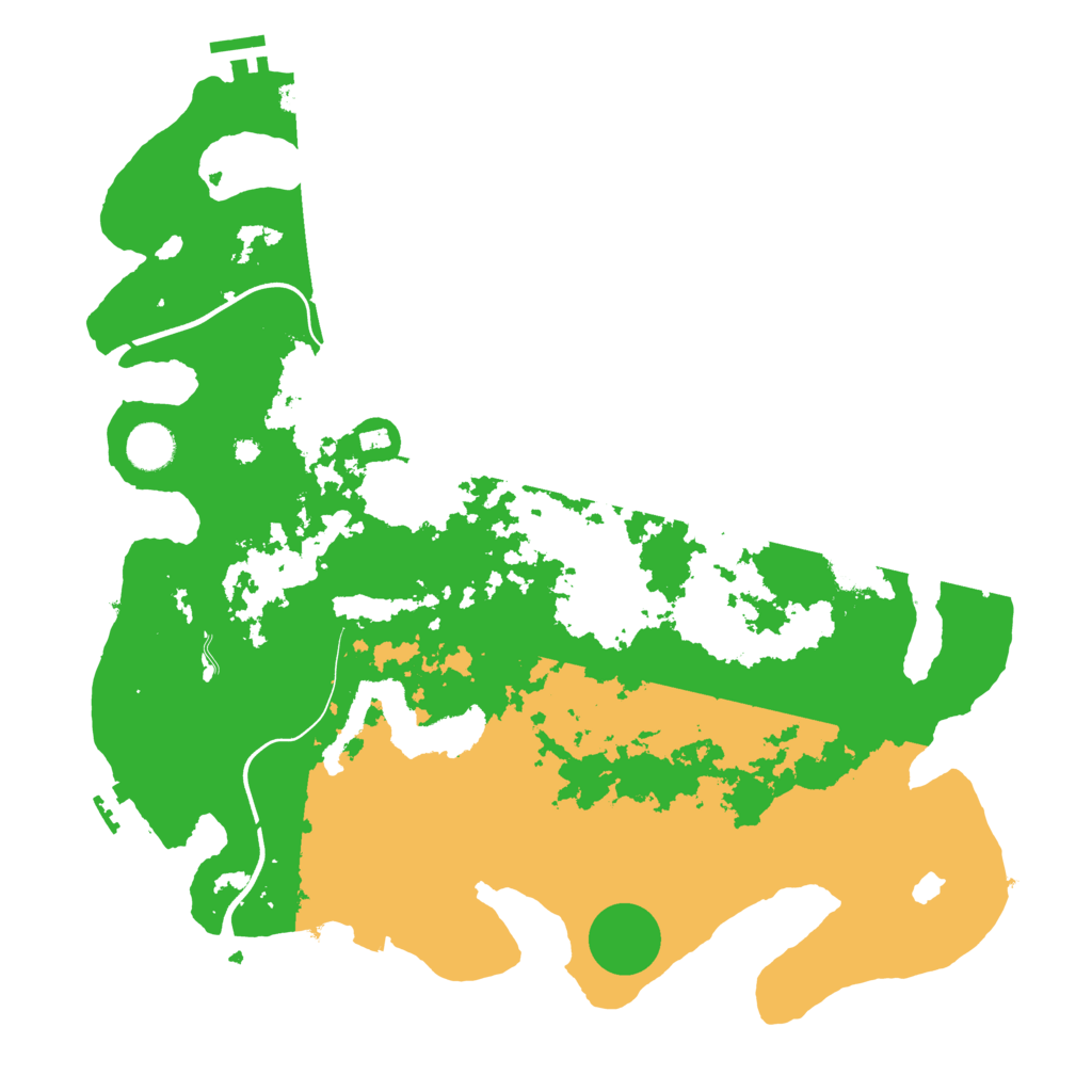 Biome Rust Map: Procedural Map, Size: 4000, Seed: 657483819