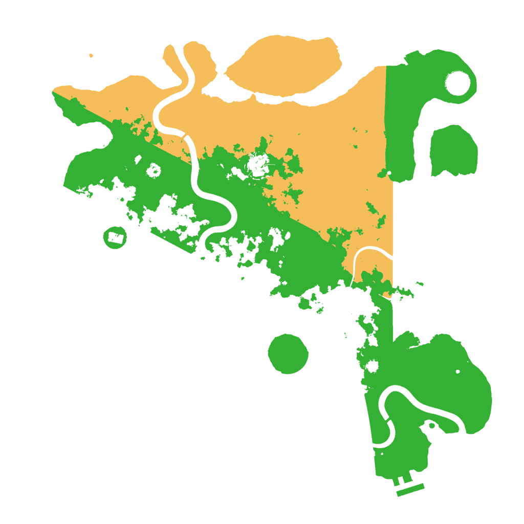 Biome Rust Map: Procedural Map, Size: 3750, Seed: 2561122