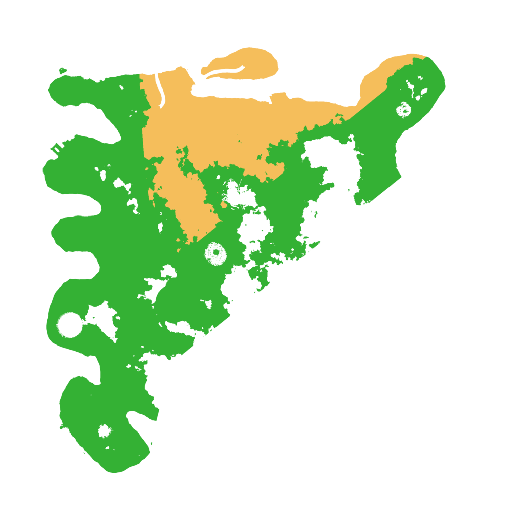 Biome Rust Map: Procedural Map, Size: 3600, Seed: 10512