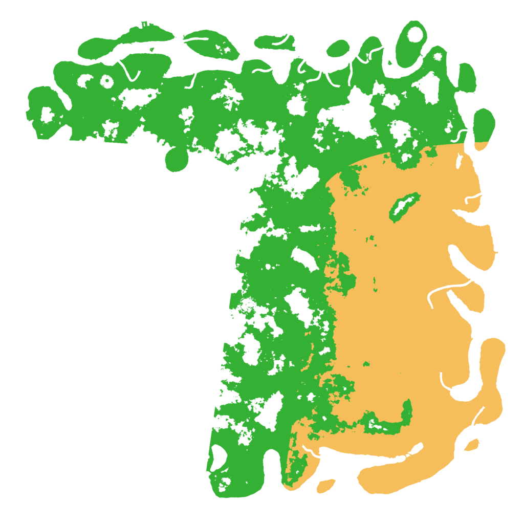 Biome Rust Map: Procedural Map, Size: 6000, Seed: 180879