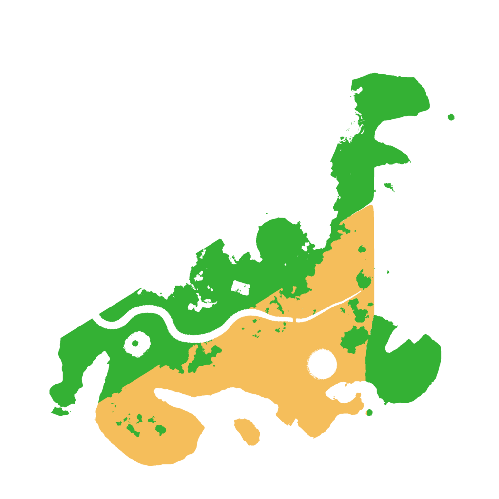 Biome Rust Map: Procedural Map, Size: 3000, Seed: 19350