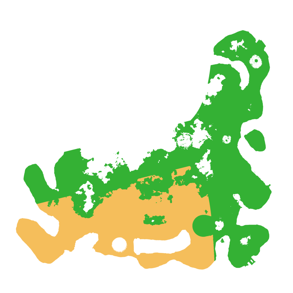 Biome Rust Map: Procedural Map, Size: 3550, Seed: 3139