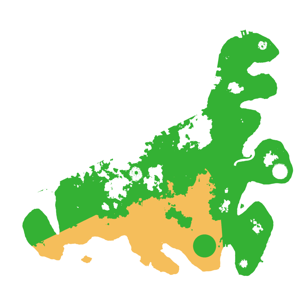 Biome Rust Map: Procedural Map, Size: 3520, Seed: 1260204553
