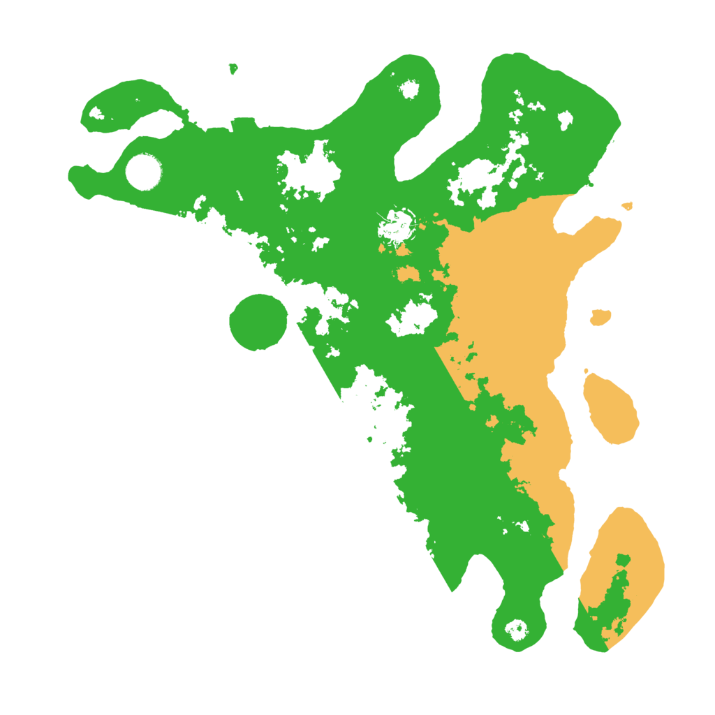 Biome Rust Map: Procedural Map, Size: 3500, Seed: 1404842880