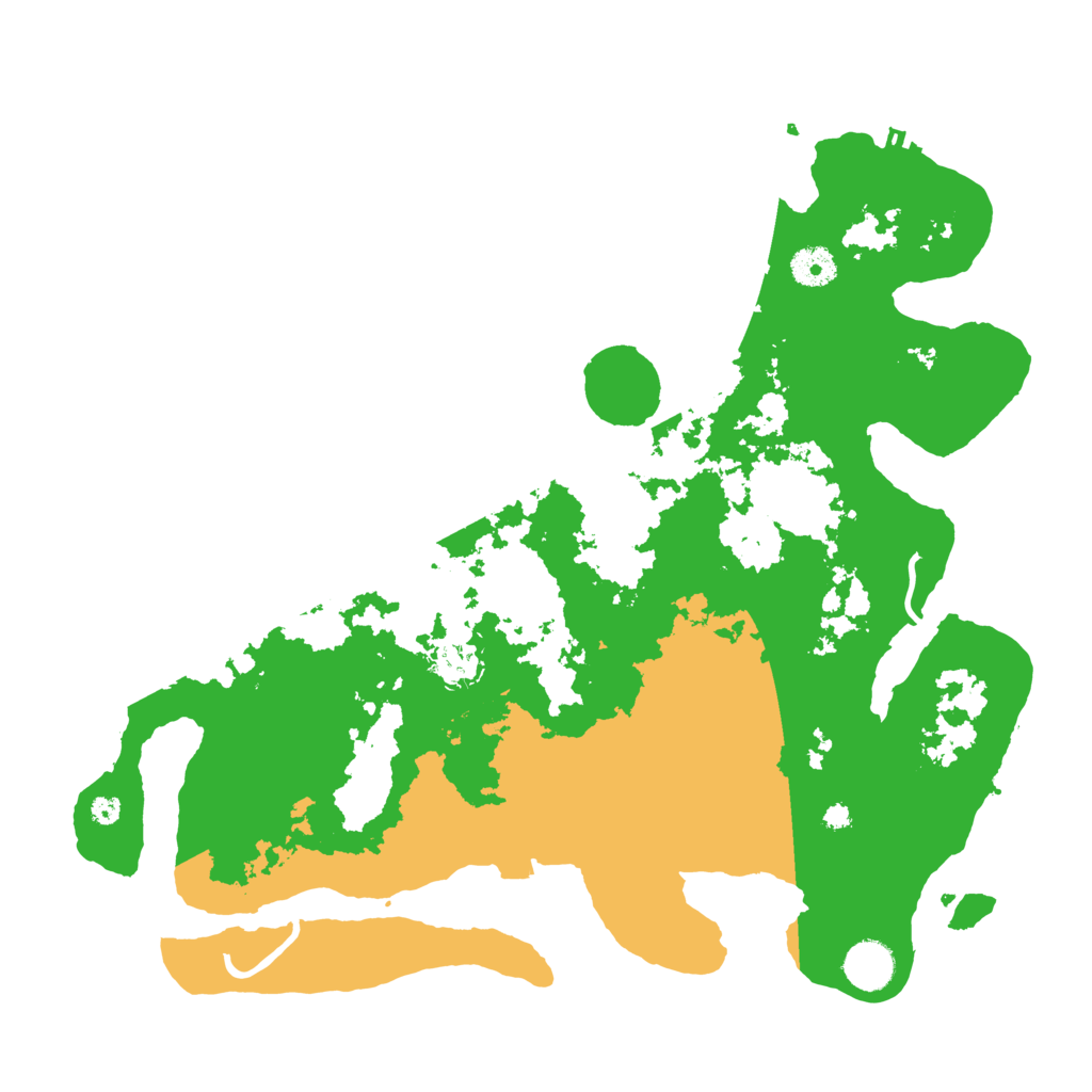 Biome Rust Map: Procedural Map, Size: 3850, Seed: 90969594