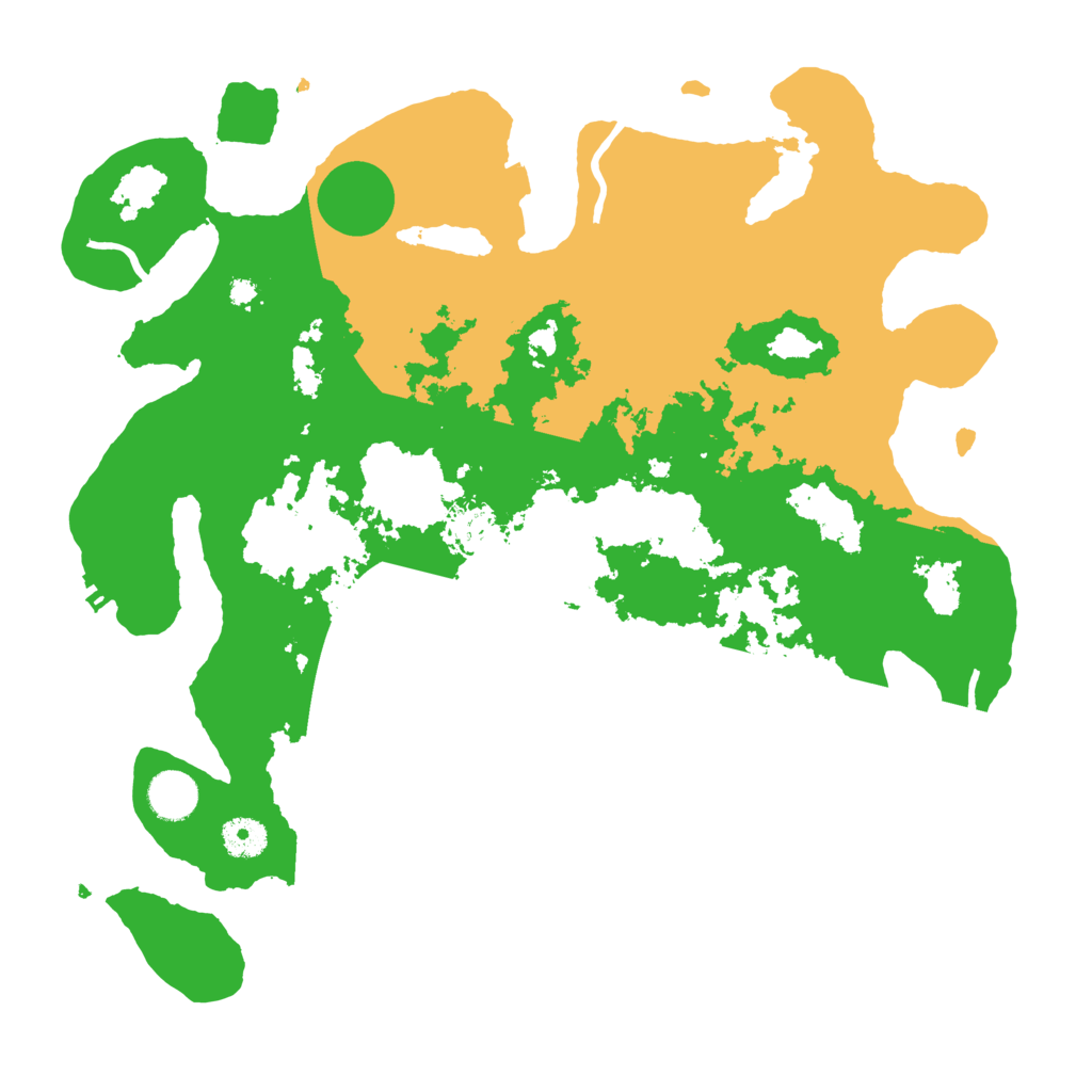 Biome Rust Map: Procedural Map, Size: 3850, Seed: 95630284