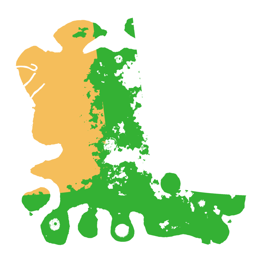 Biome Rust Map: Procedural Map, Size: 3550, Seed: 79933490