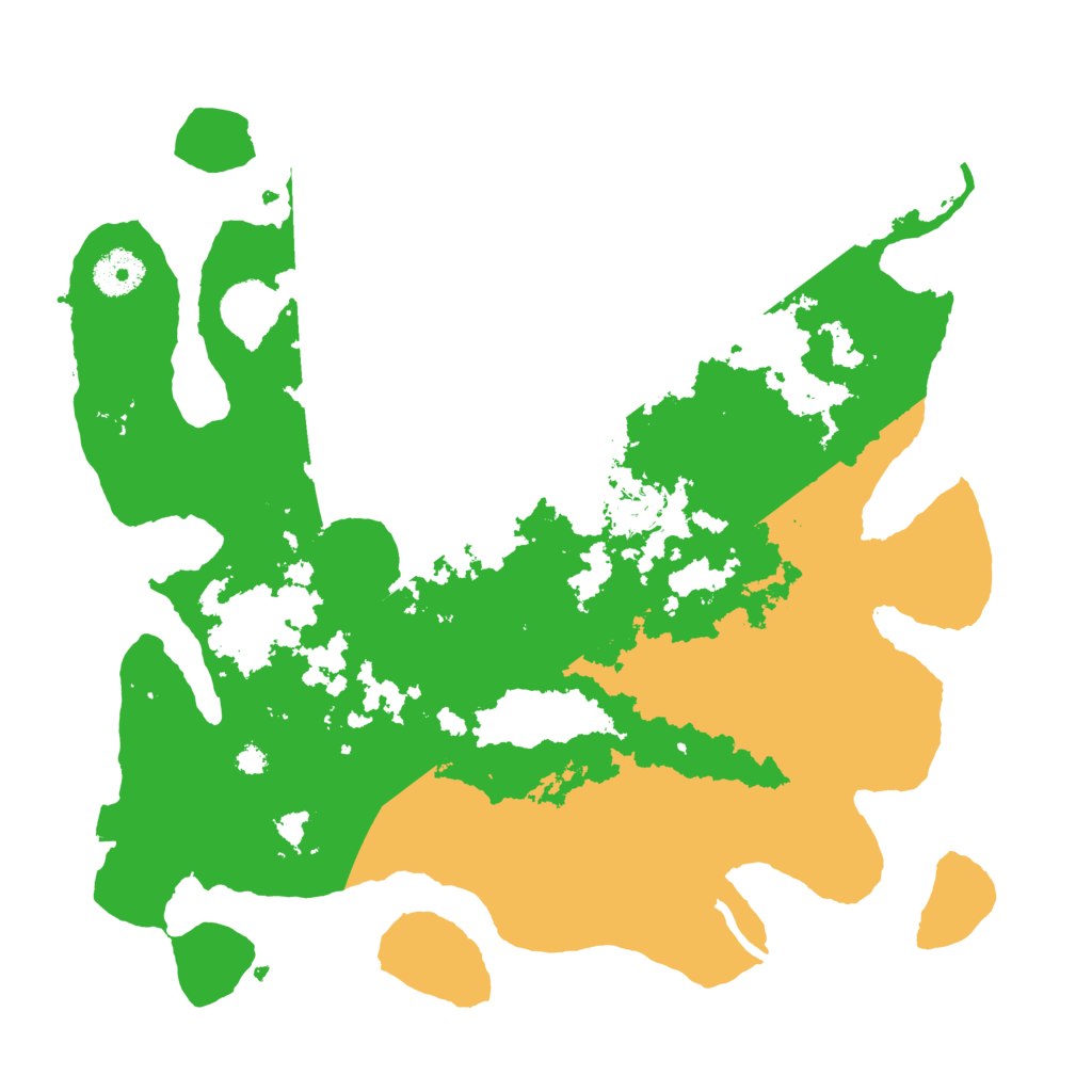 Biome Rust Map: Procedural Map, Size: 3450, Seed: 935609