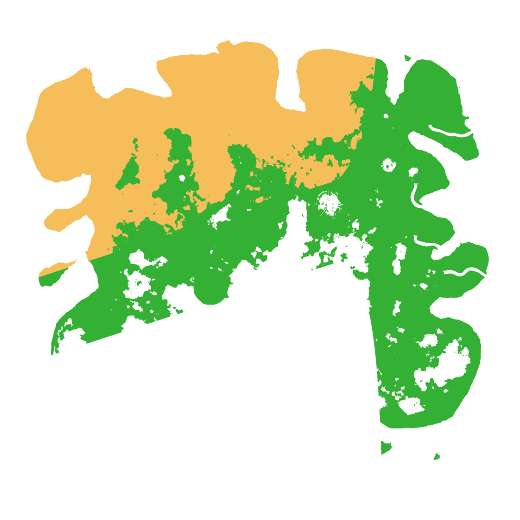 Biome Rust Map: Procedural Map, Size: 4000, Seed: 10961988