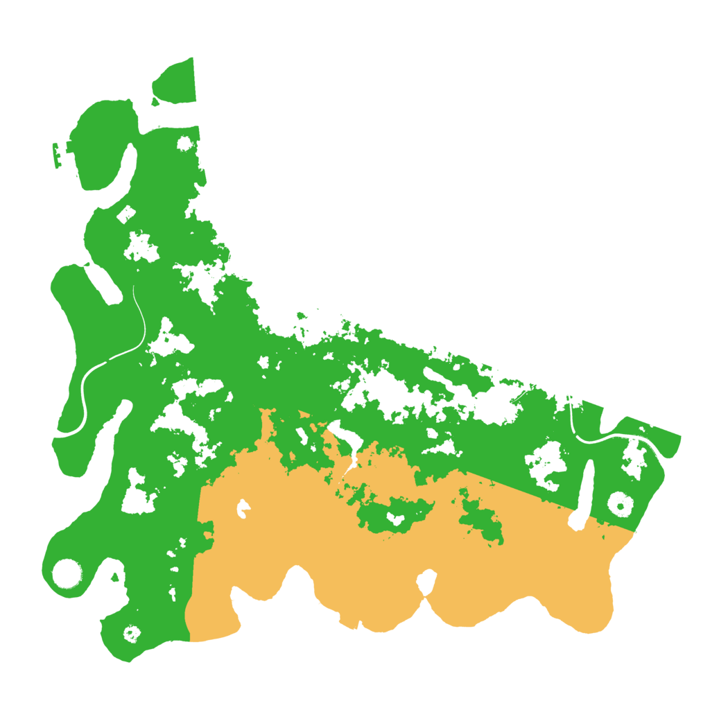 Biome Rust Map: Procedural Map, Size: 4250, Seed: 19247939