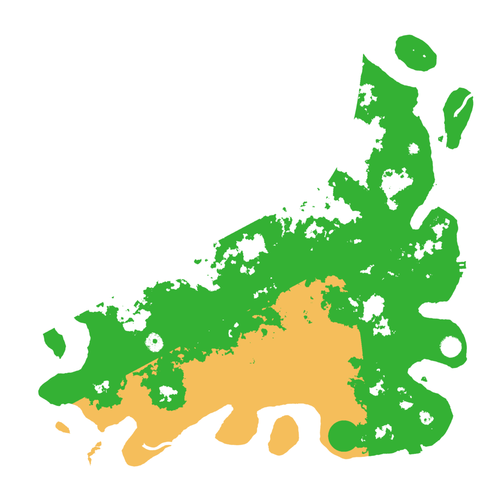 Biome Rust Map: Procedural Map, Size: 4250, Seed: 949007337