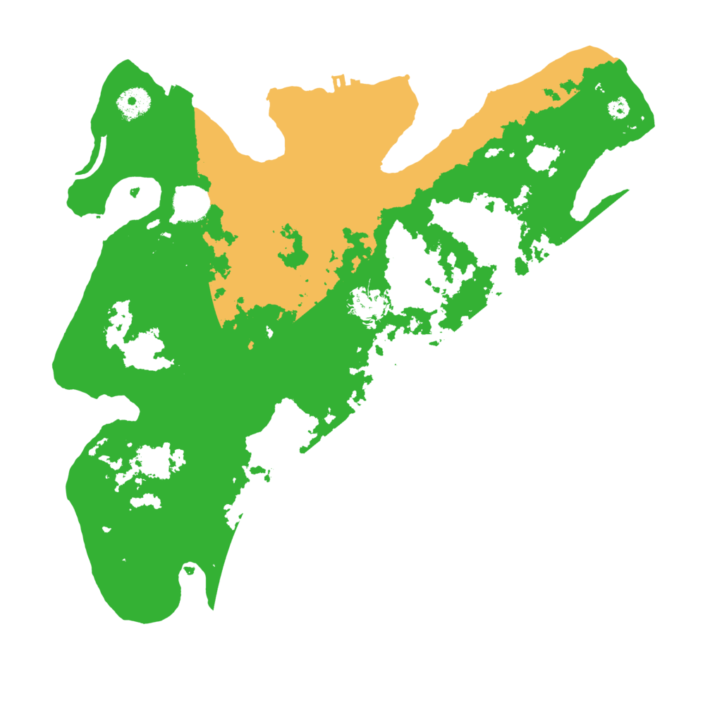 Biome Rust Map: Procedural Map, Size: 3500, Seed: 513461013