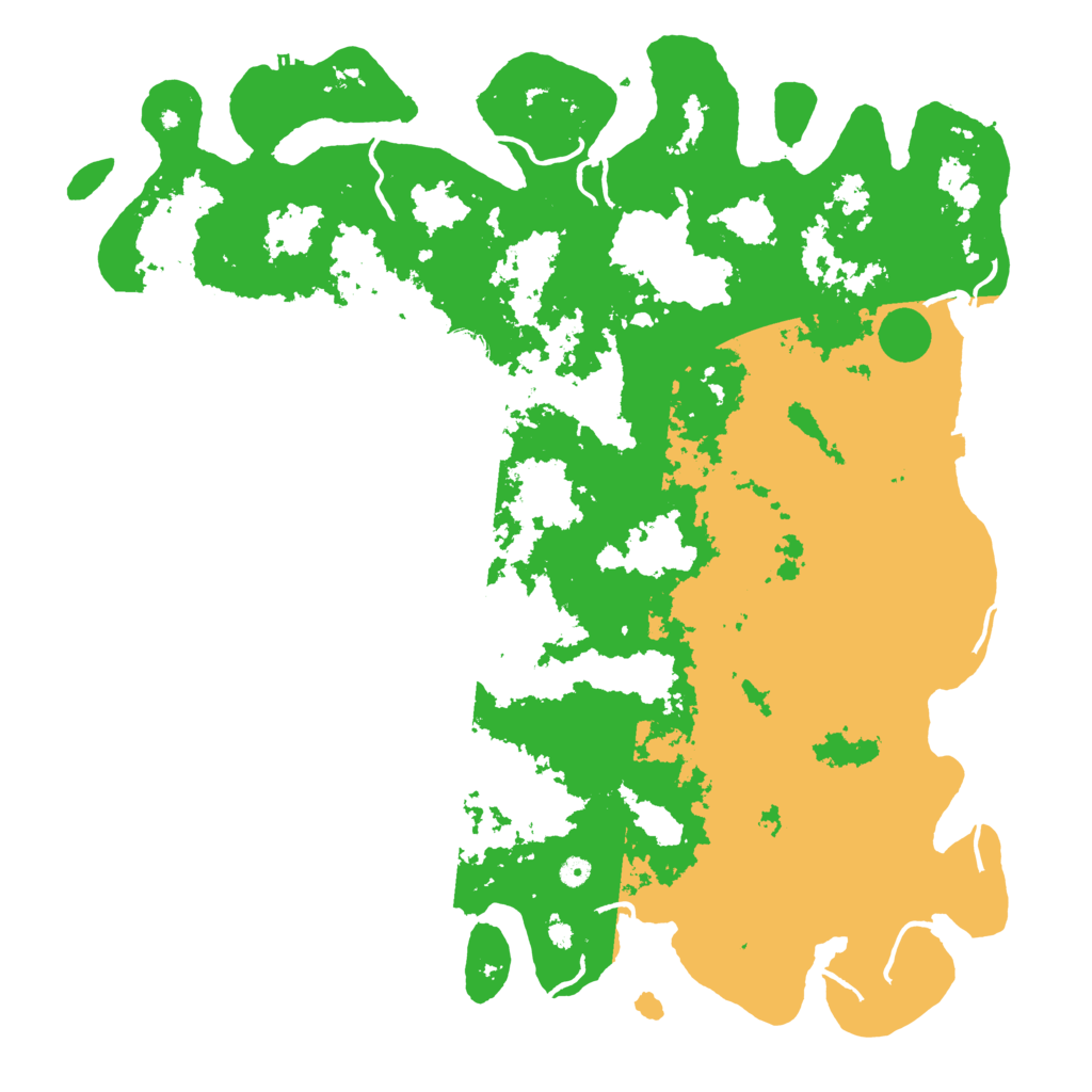 Biome Rust Map: Procedural Map, Size: 5500, Seed: 53454