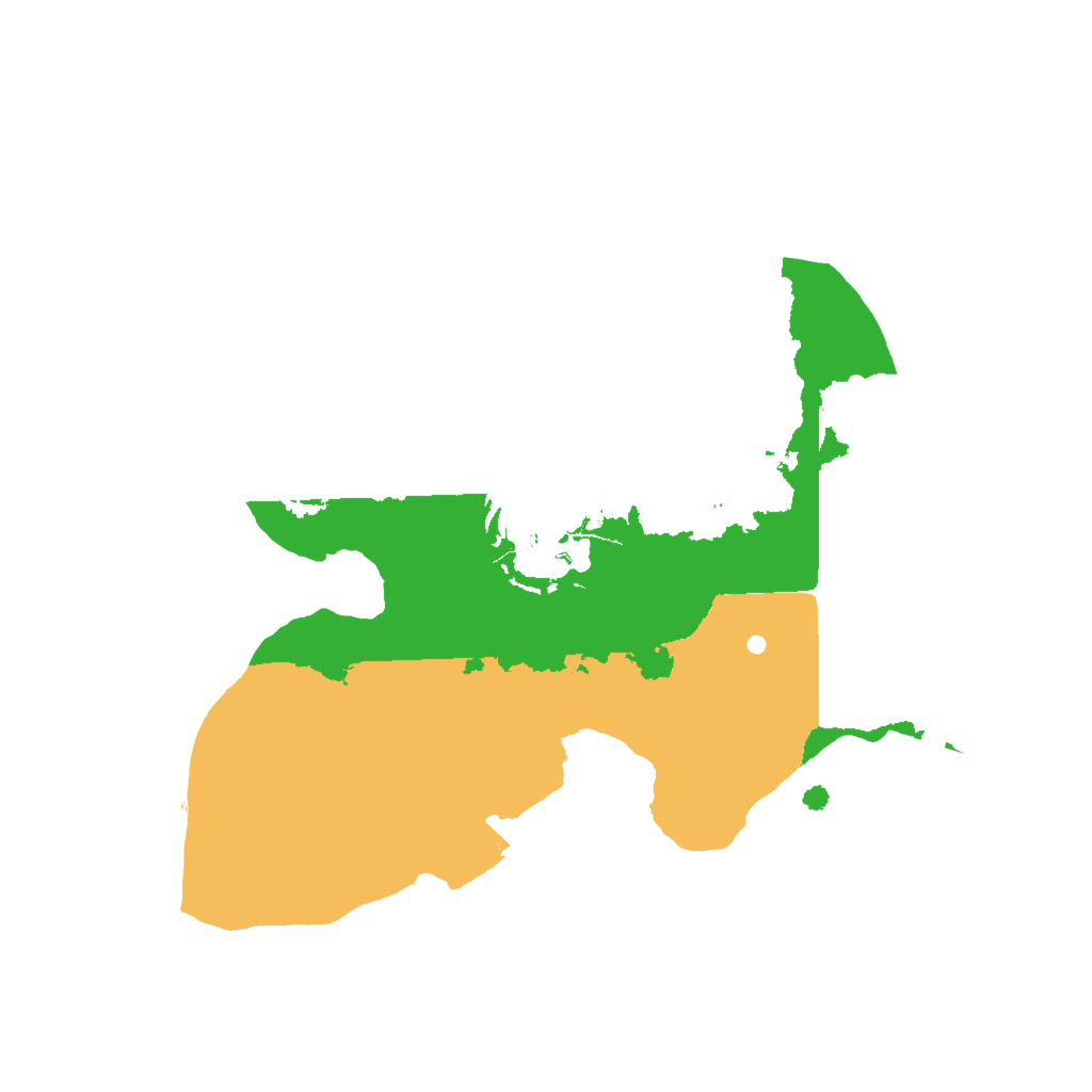 Biome Rust Map: Procedural Map, Size: 1750, Seed: 62654198