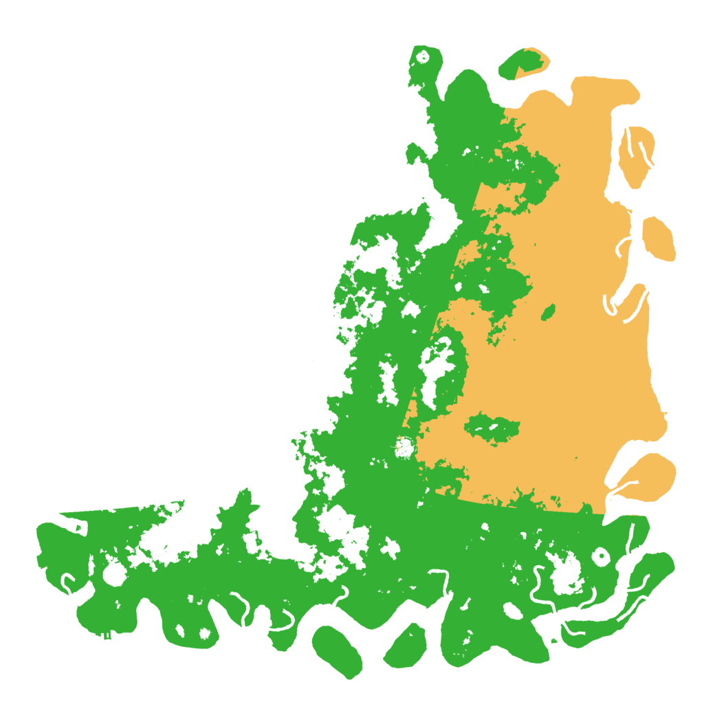 Biome Rust Map: Procedural Map, Size: 6000, Seed: 862585285