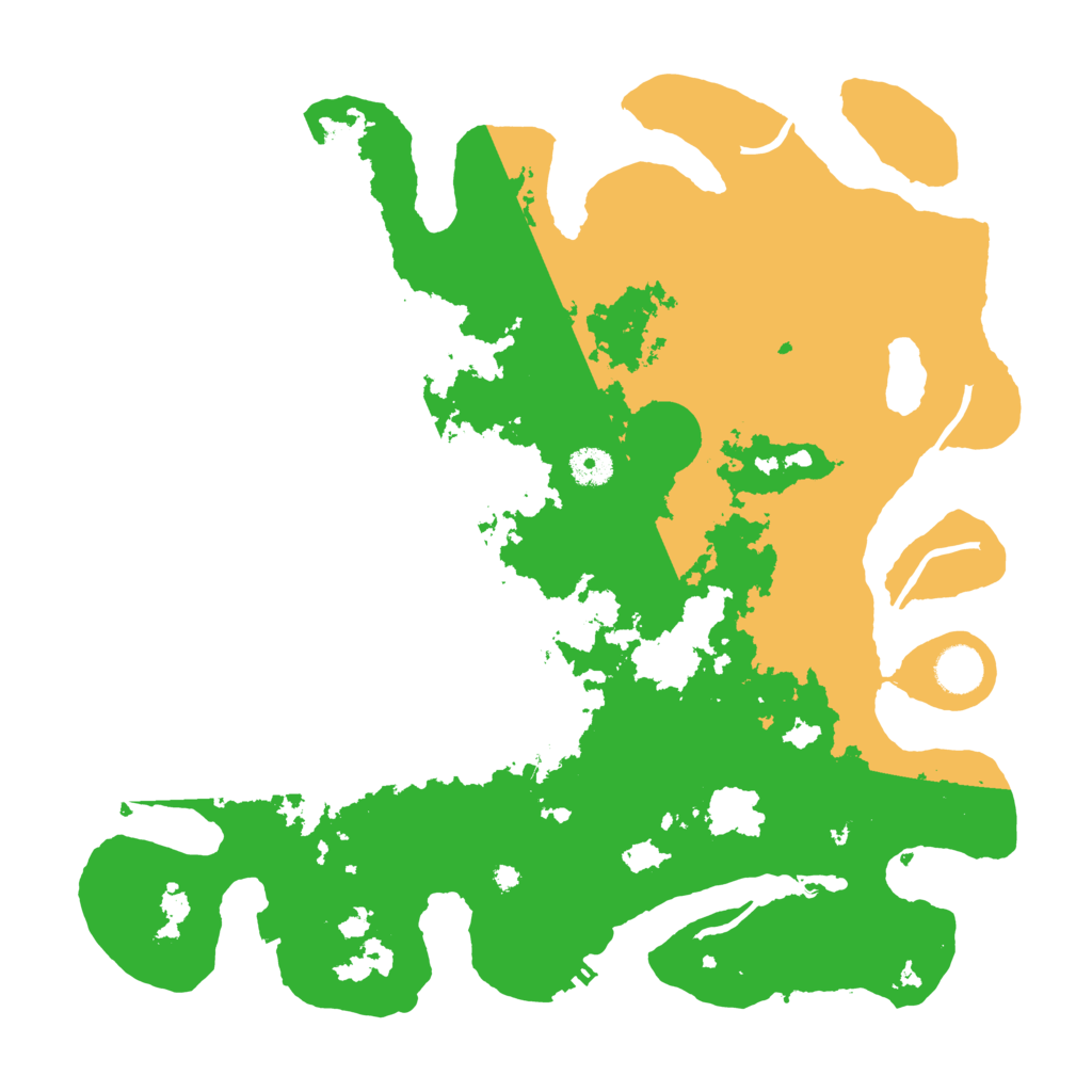 Biome Rust Map: Procedural Map, Size: 4000, Seed: 98882178