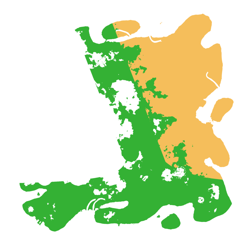Biome Rust Map: Procedural Map, Size: 4000, Seed: 46114