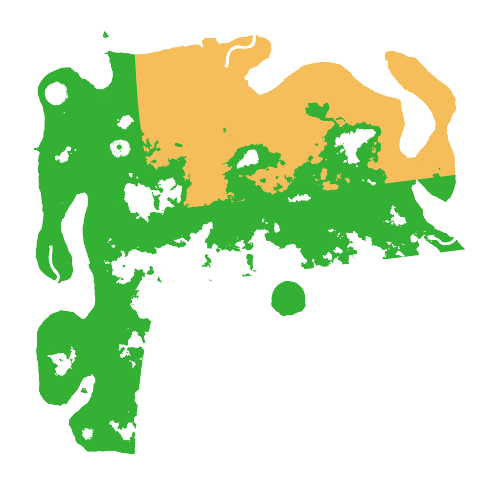 Biome Rust Map: Procedural Map, Size: 4000, Seed: 14853