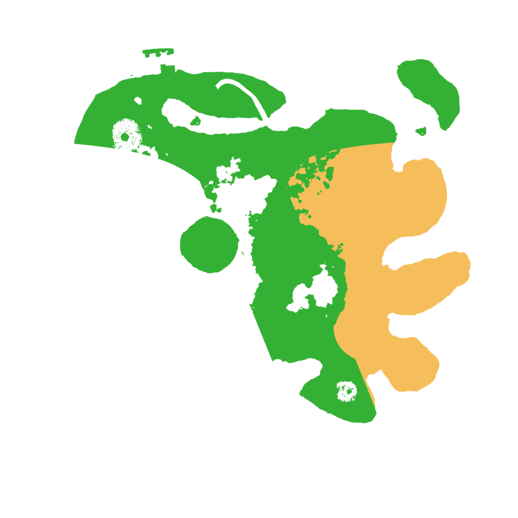 Biome Rust Map: Procedural Map, Size: 2538, Seed: 138110369