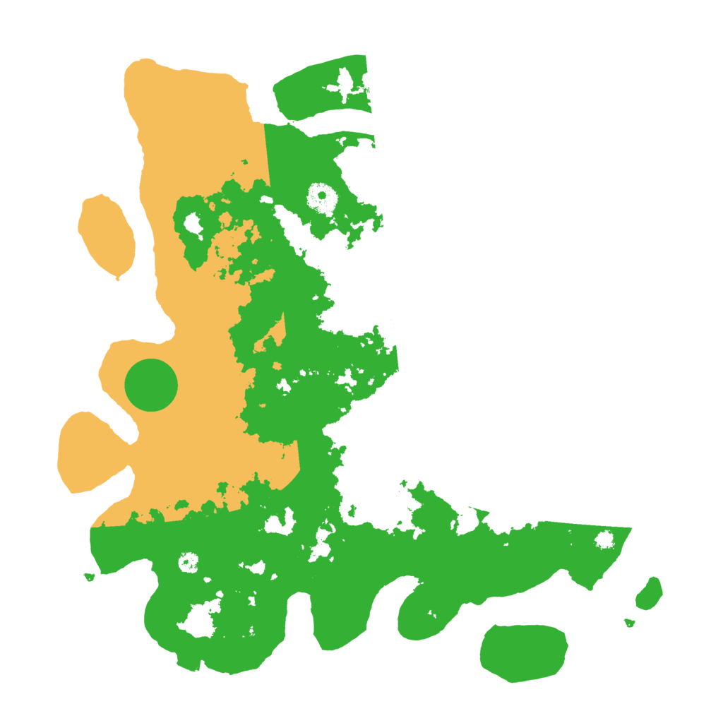 Biome Rust Map: Procedural Map, Size: 3599, Seed: 2011443935