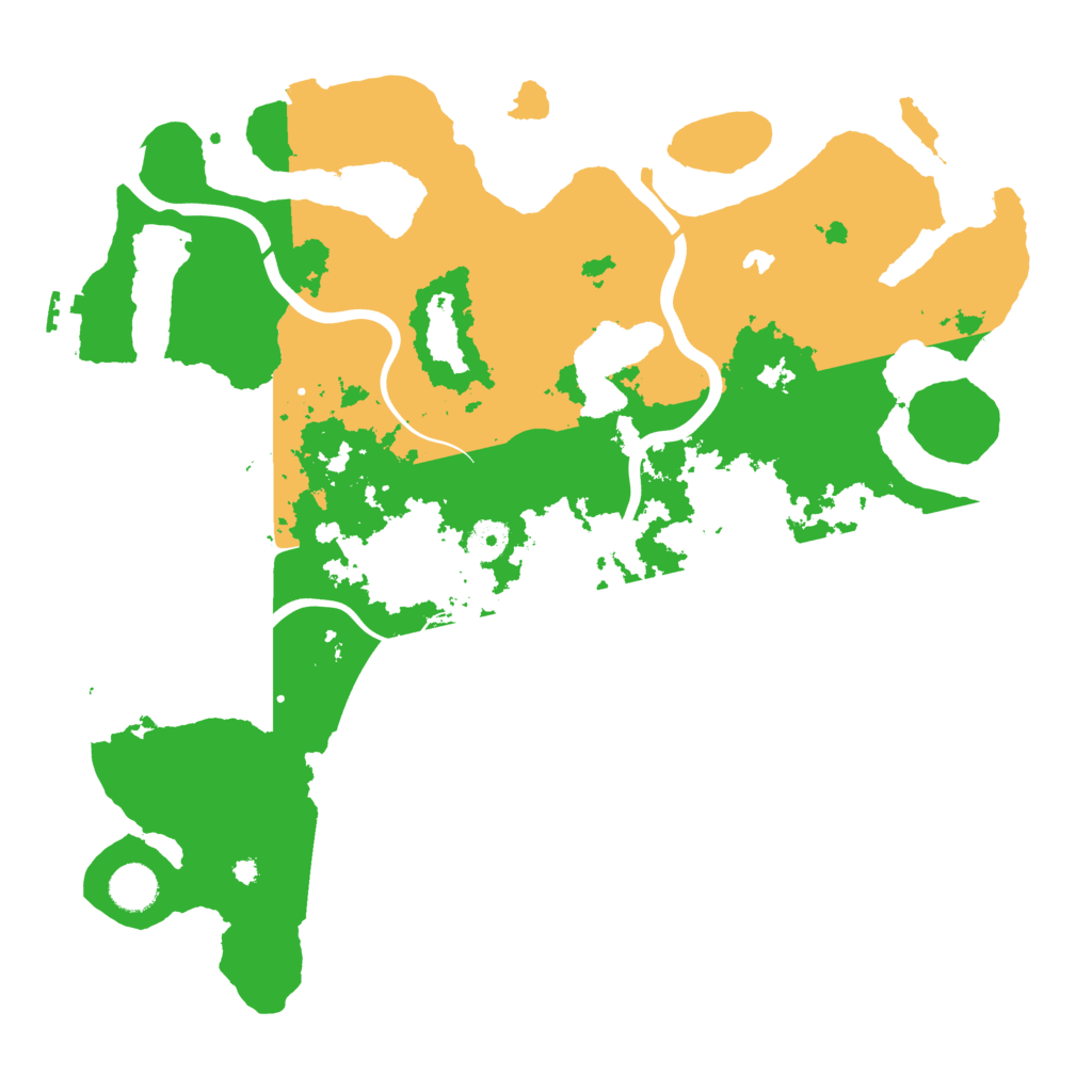 Biome Rust Map: Procedural Map, Size: 4000, Seed: 465821973